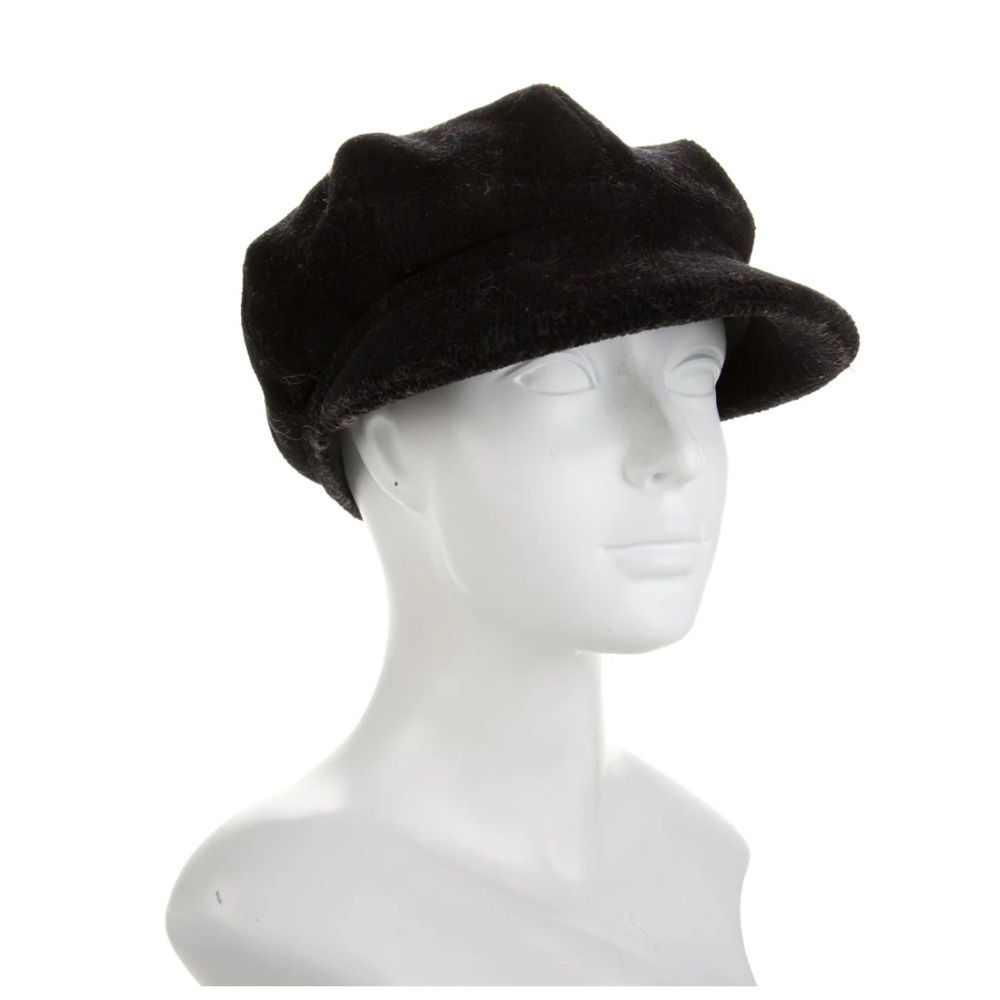 Burberry Black Women's Newsboy Cap